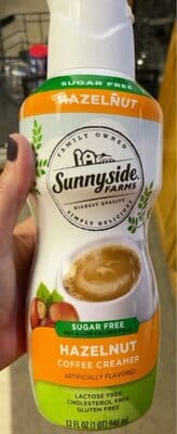 Sugar Free Hazelnut Coffee Creamer
