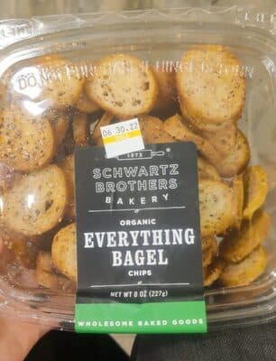 Everything bagel chips