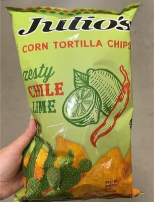Julio’s Zesty Chili Lime Tortilla Chips