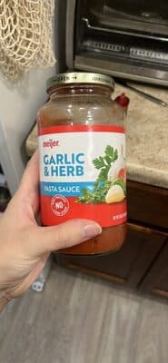 Roasted Garlic & Herb Pasta Sauce