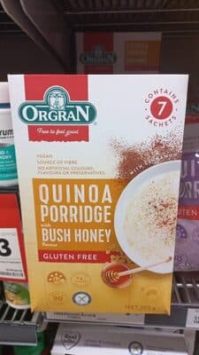 Quinoa Porridge with Bush Honey