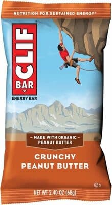Crunchy Peanut Butter Energy Bar