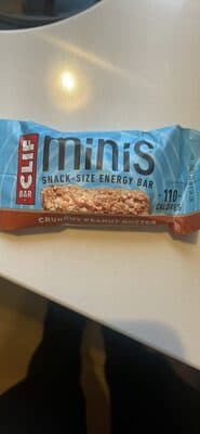 Crunchy Peanut Butter Minis Energy Bar