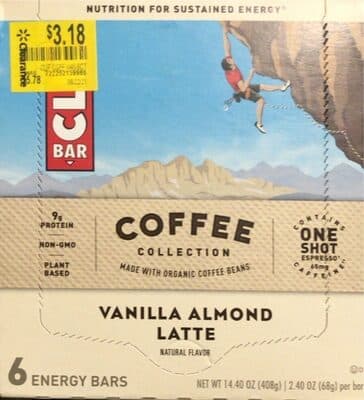 Vanilla Almond Latte Energy Bars