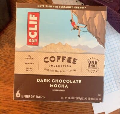 Dark Chocolate Mocha Energy Bars