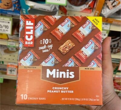 Crunchy Peanut Butter Minis Snack-Size Energy Bars