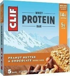 Peanut Butter & Chocolate Whey Protein Bars