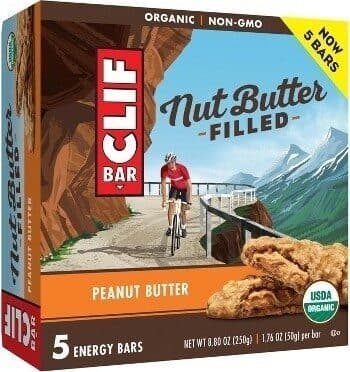 Peanut Butter Organic Nut Butter Filled Energy Bars
