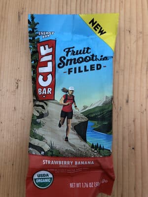 Strawberry Banana Fruit Smoothie Filled Energy Bar