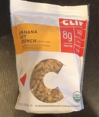 Banana Nut Crunch Granola With Toasted Oats, Dried Bananas, Almonds, Pumpkin Seeds, Sea Salt