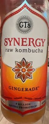Organic & Raw Gingerade, Kombucha