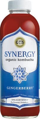 Organic Kombucha, Gingerberry