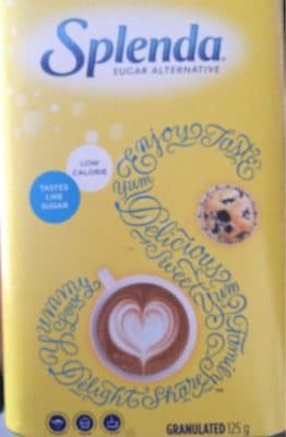 Splenda Cake Can
