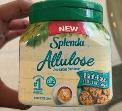 Allulose plant based sweetener