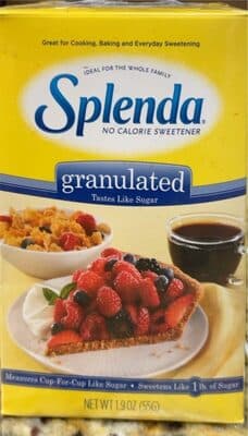 No Calorie Sweetener Granulated