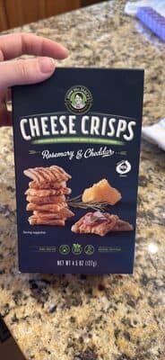 Rosemary & Cheddar Cheese Crisps