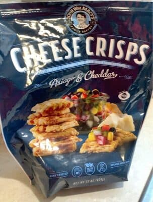 Asiago Cheddar Cheese Crisps