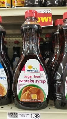 My Essentials, Sugar Free Pancake Syrup