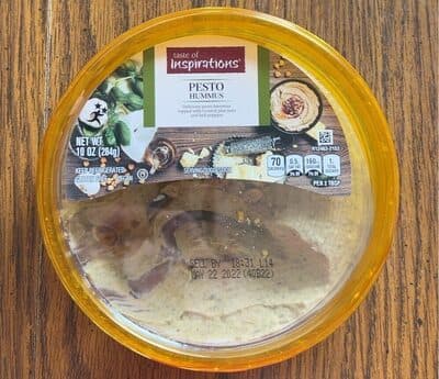 Pesto hummus