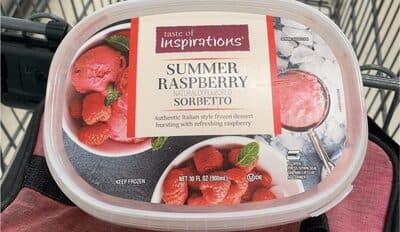 Summer Raspberry Sorbetto