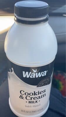Wawa cookies and cream milk