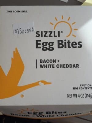 Sizzling Egg Bites Bacon and White Cheddar
