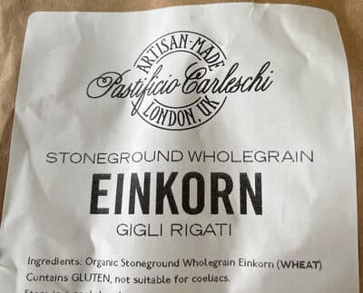 Wholegrain pasta