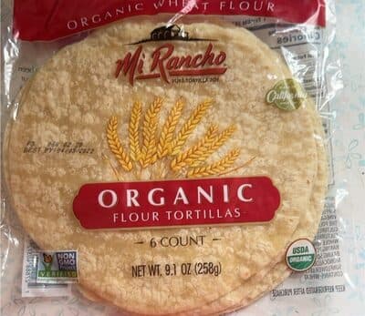 Organic Flour Tortillas