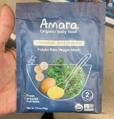 Amara potato and kale mash