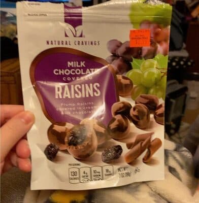 Milk Chocolate Covered Raisins