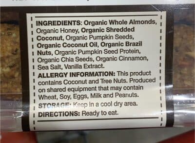Paleo bars