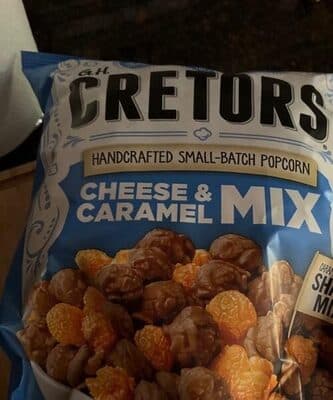 Cheese And Caramel Popcorn Mix