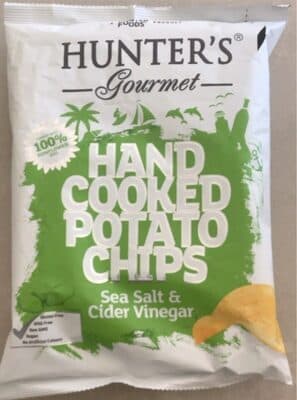 Hunters gourmet handcooked potato chips
