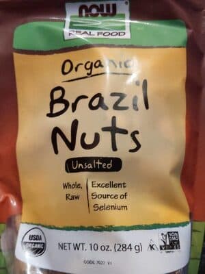 Unsalted Organic Brazil Nuts