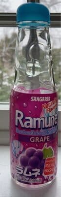 Ramuné Carbonated Drink Grape Flavor