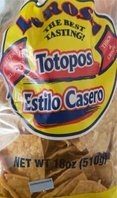 Chips thick and crispy