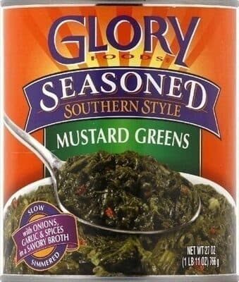 Glory Foods, Seasoned Southern Style Mustard Greens