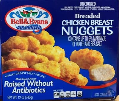 Breaded Chicken Breast Nuggets