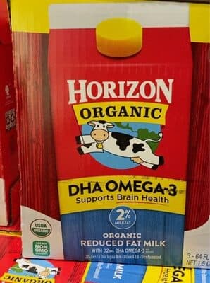 Organic 2% Reduced Fat Milk