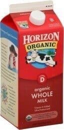 Organic Pasture-Raised Vitamin D Whole Milk