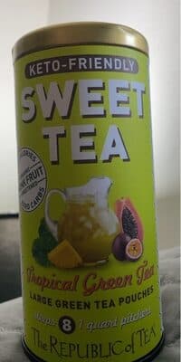Keto-Friendly Sweet Tea Tropical Green Tea