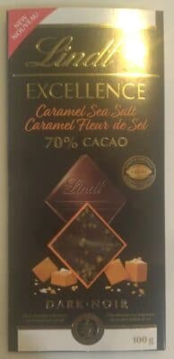 70% Cacao Caramel Sea Salt Dark Chocolate