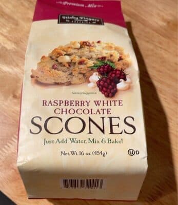 Raspberry White Chocolate Scone Mix