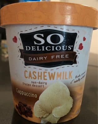 Cappuccino Cashew Milk Non-Dairy Frozen Dessert