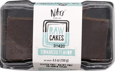 Tiramisu Flavor Raw Cakes