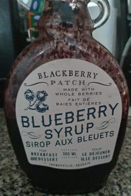 Blueberry Syrup