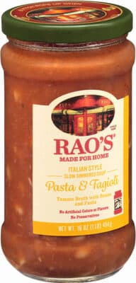 Pasta & Fagioli Italian Style Slow Simmered Soup