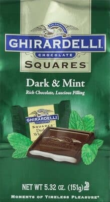 Mint Dark Chocolate Squares