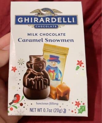 Milk Chocolate Caramel Snowmen