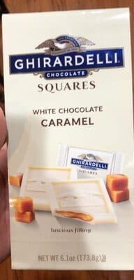 White Chocolate Caramel Squares